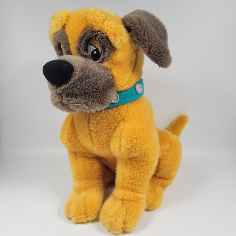 VTG‎ Disney Store 101 102 Dalmations 12" Drooler Bullmastiff Dog Plush The Gang